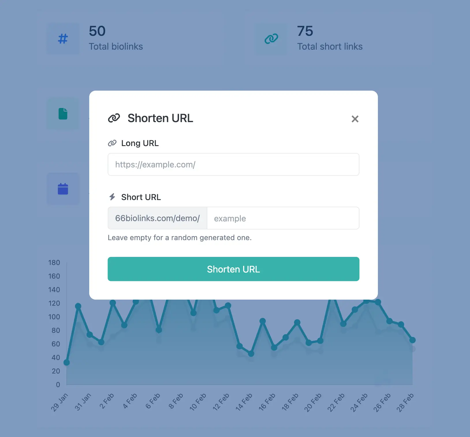 应用短URL编辑页面截图